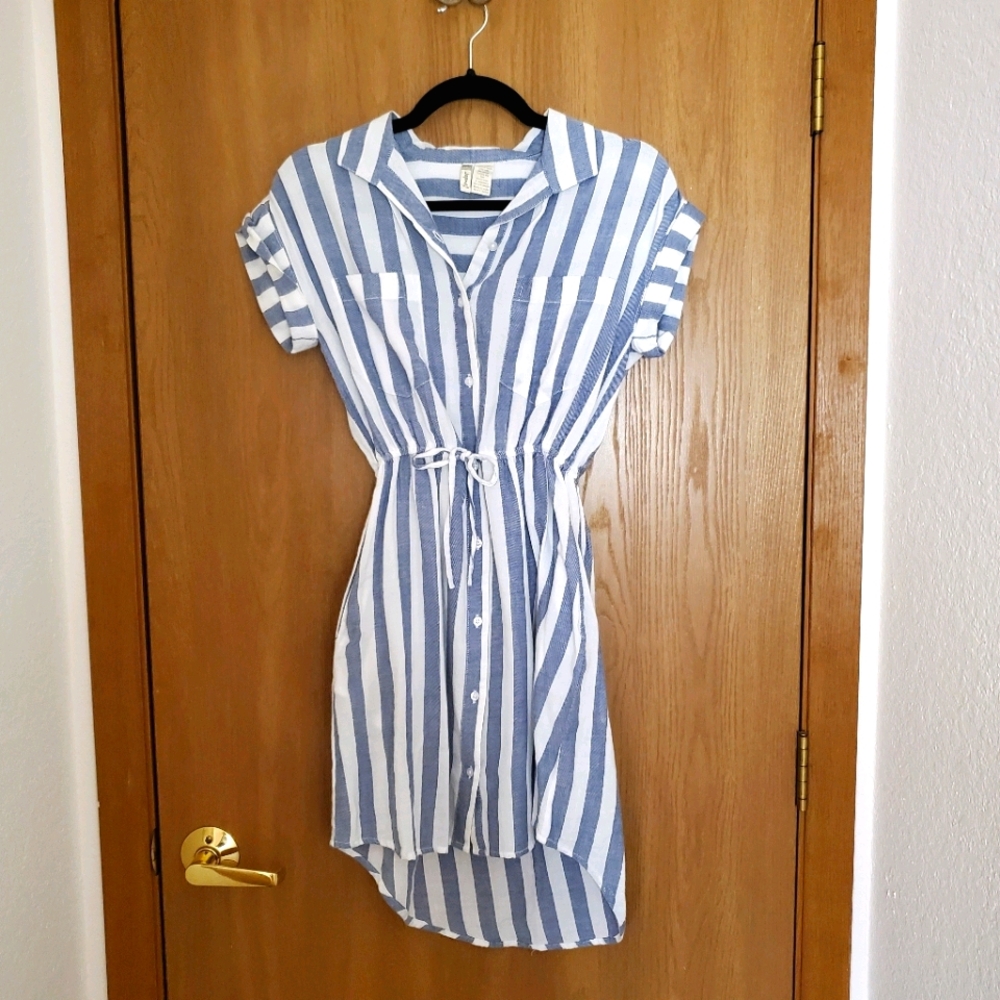Striped sailor dress